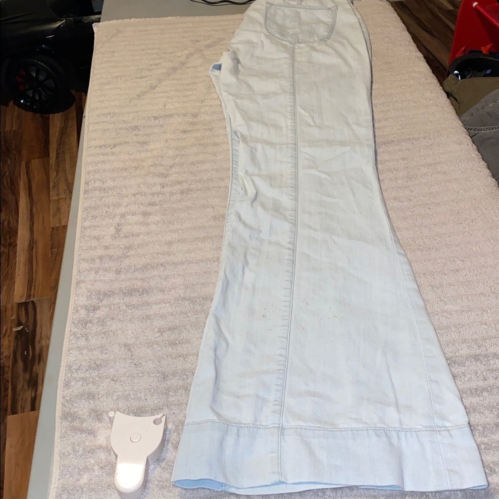 J Brand Sky Blue Denim Trousers - Picture 13 of 14